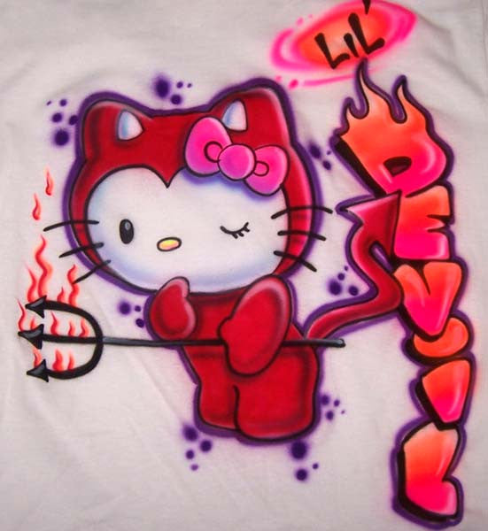 Detail Hello Kitty Devil Nomer 45