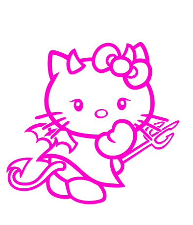 Detail Hello Kitty Devil Nomer 49
