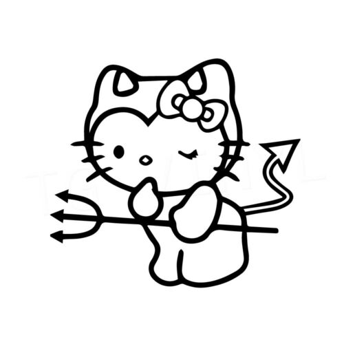 Detail Hello Kitty Devil Nomer 7