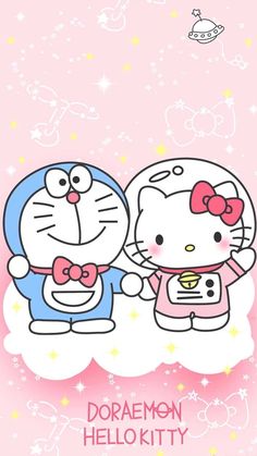 Detail Hello Kitty Doraemon Nomer 16