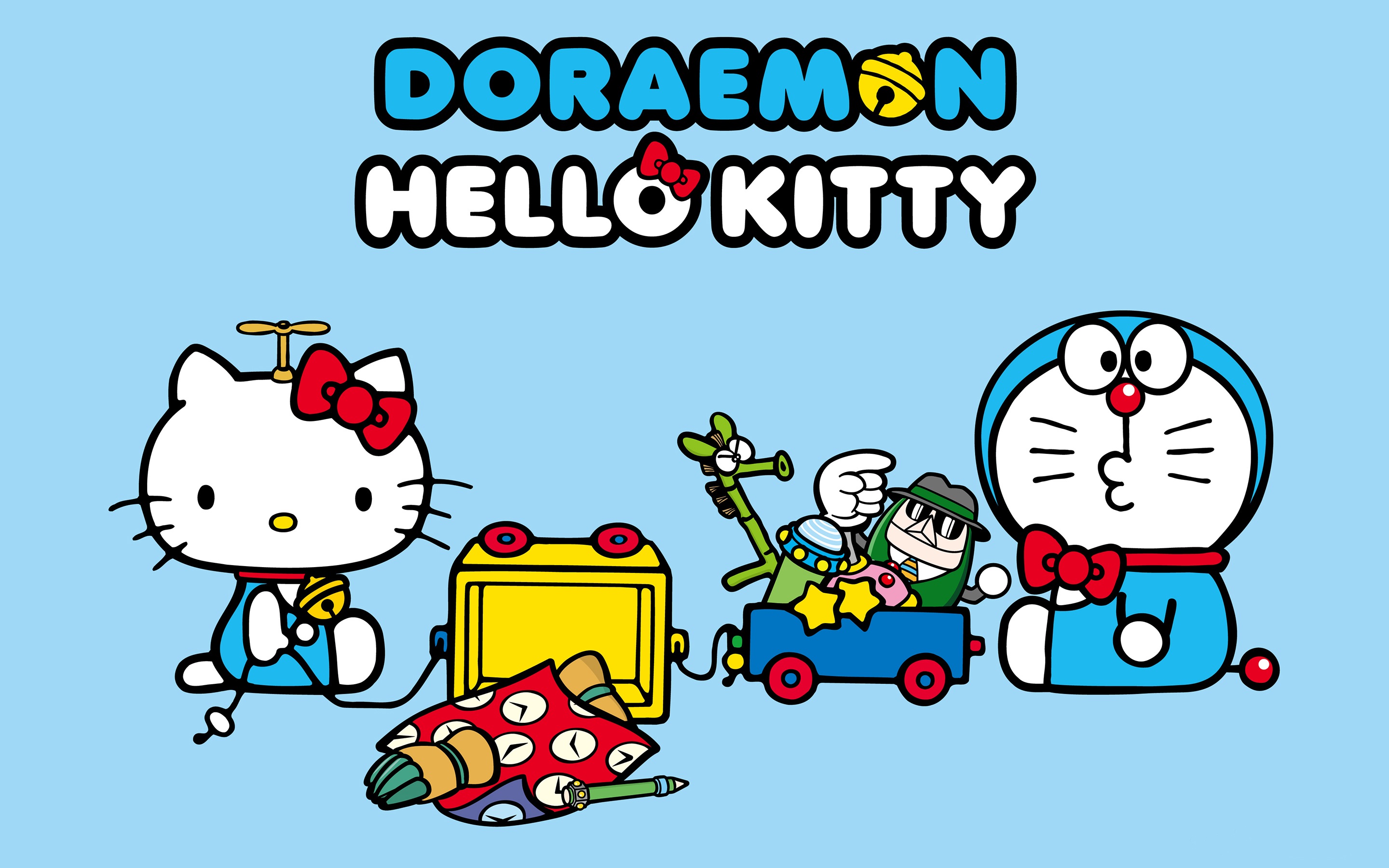 Detail Hello Kitty Doraemon Nomer 3