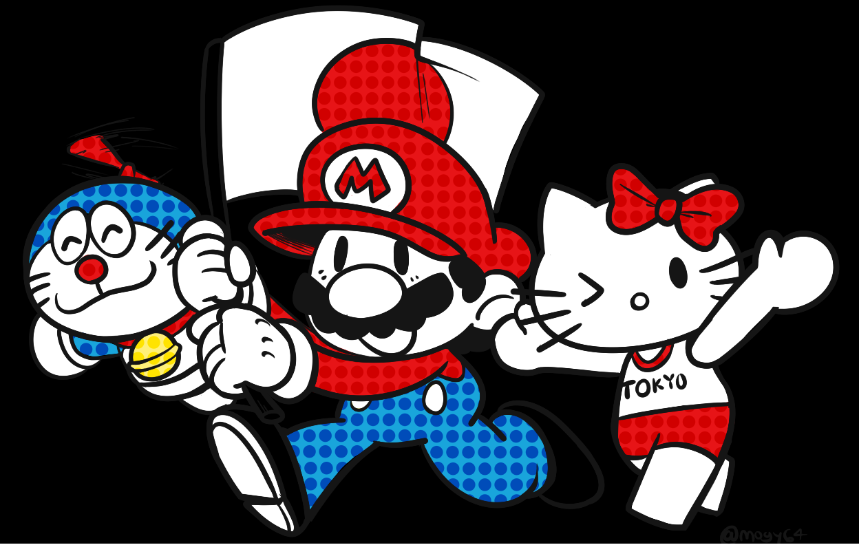 Detail Hello Kitty Doraemon Nomer 17
