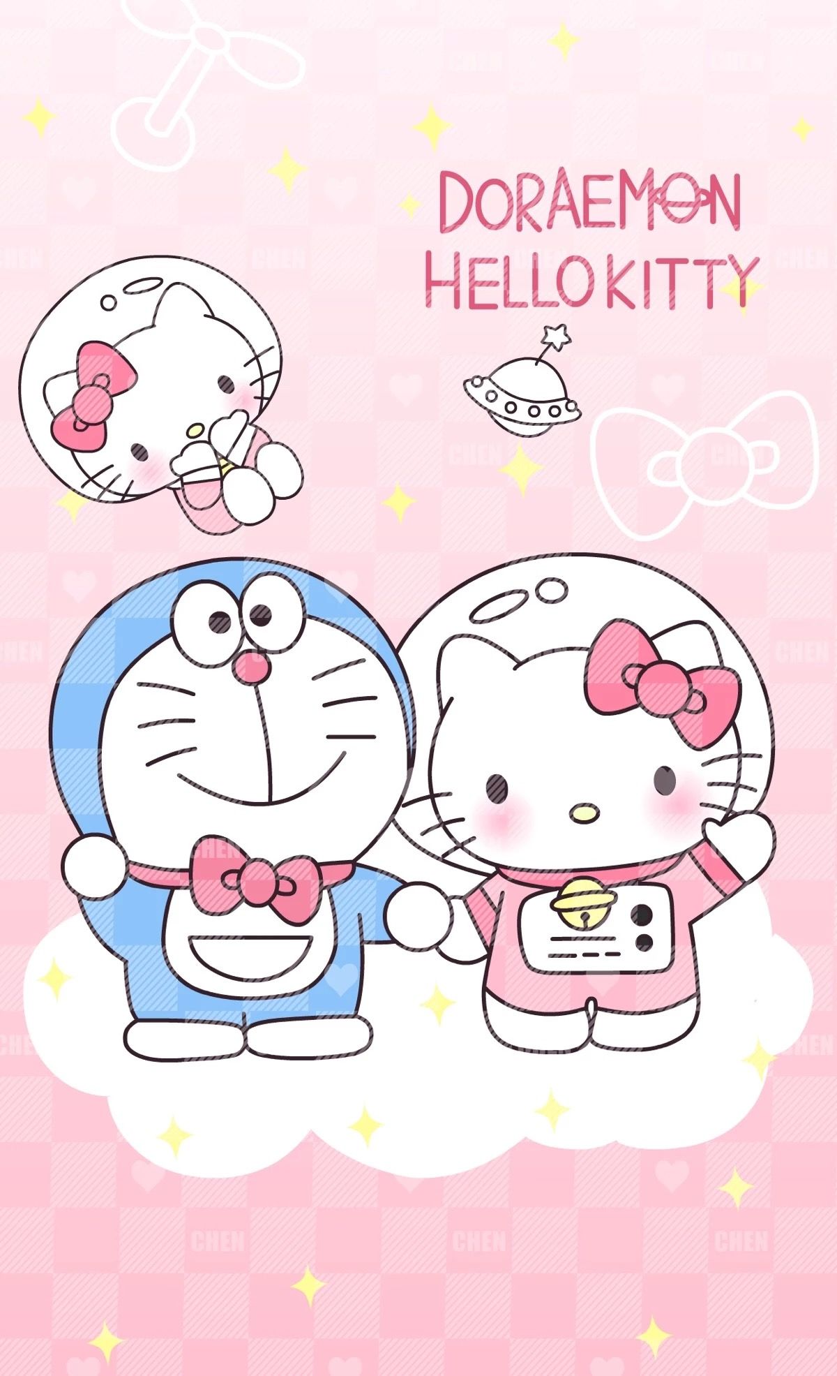 Detail Hello Kitty Doraemon Nomer 5