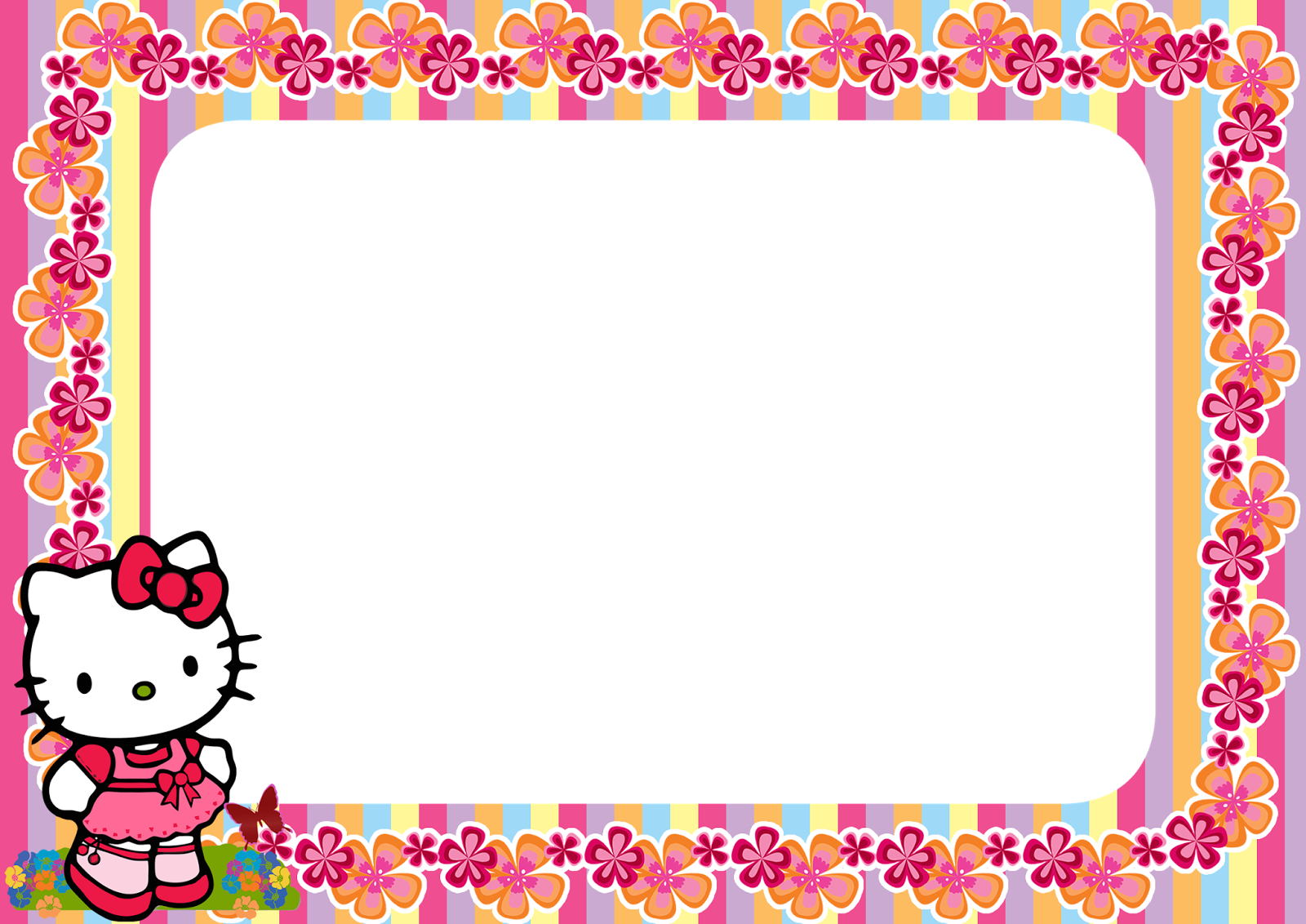 Detail Hello Kitty Frame Nomer 18