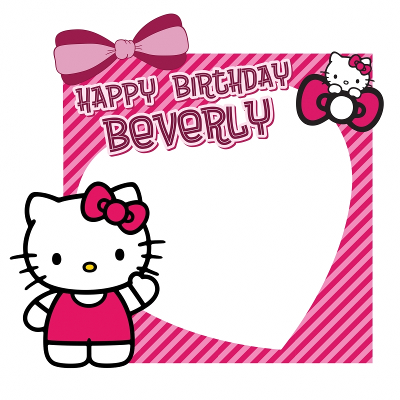 Detail Hello Kitty Frame Nomer 22
