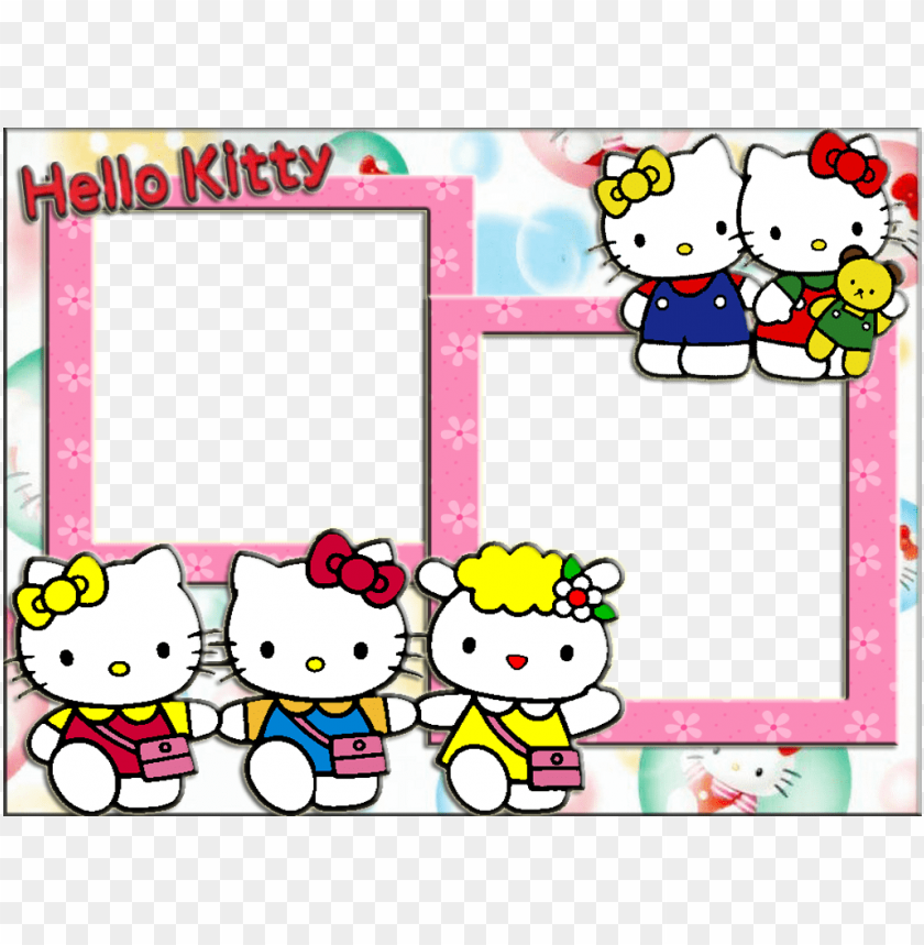 Detail Hello Kitty Frame Nomer 7