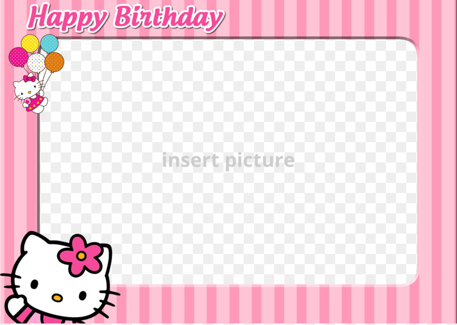 Detail Hello Kitty Frame Png Nomer 16