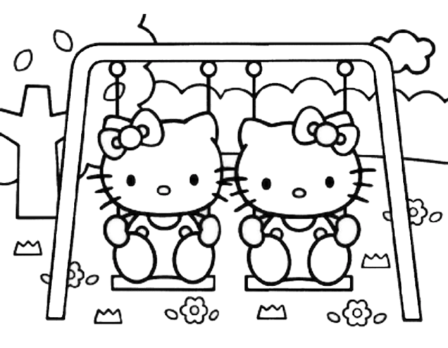 Detail Hello Kitty Gambar Upin Ipin Untuk Diwarnai Nomer 13