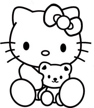 Detail Hello Kitty Gambar Upin Ipin Untuk Diwarnai Nomer 5