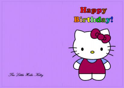 Detail Hello Kitty Happy Birthday Nomer 32