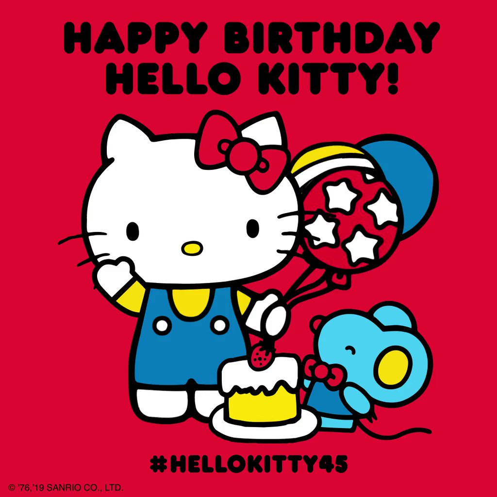 Detail Hello Kitty Happy Birthday Nomer 39