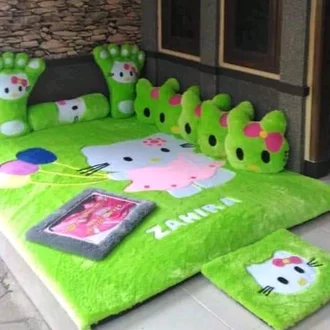 Detail Hello Kitty Hijau Nomer 23