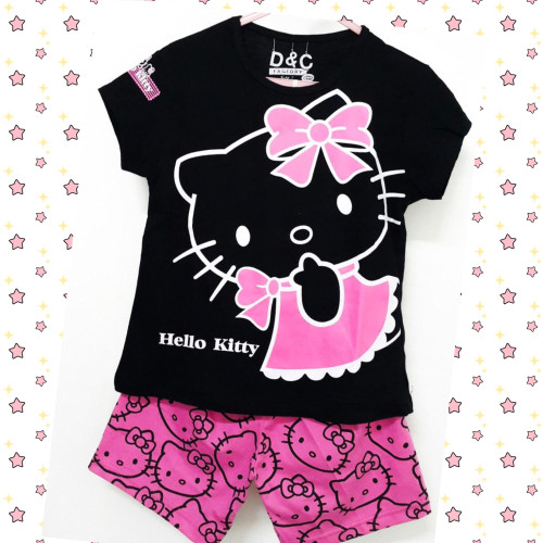 Detail Hello Kitty Hitam Nomer 39