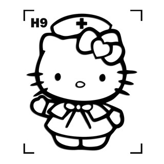 Detail Hello Kitty Hitam Putih Nomer 17