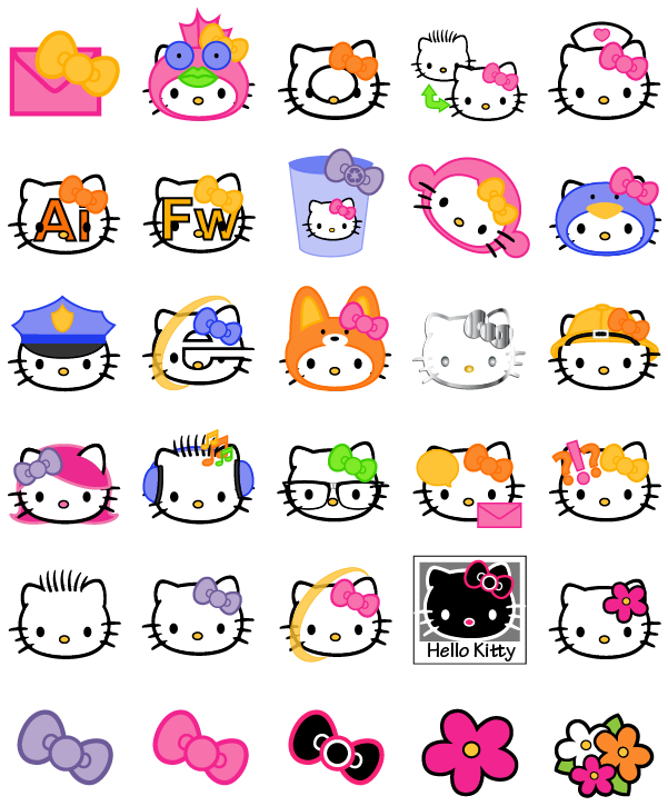 Detail Hello Kitty Icon Nomer 13