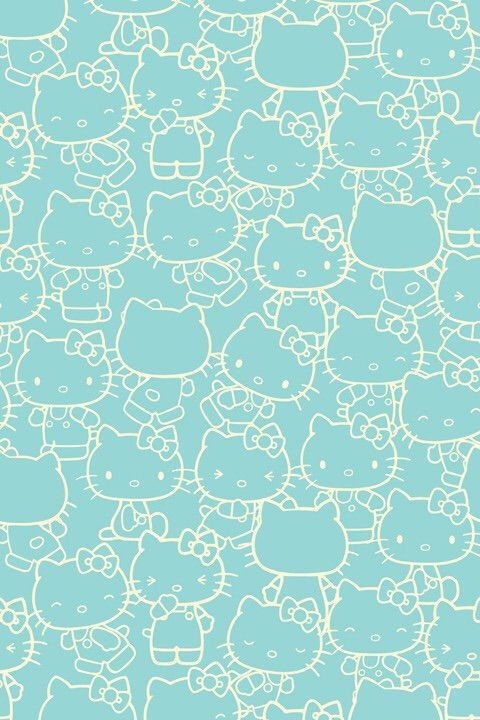 Detail Hello Kitty Pattern Background Nomer 9
