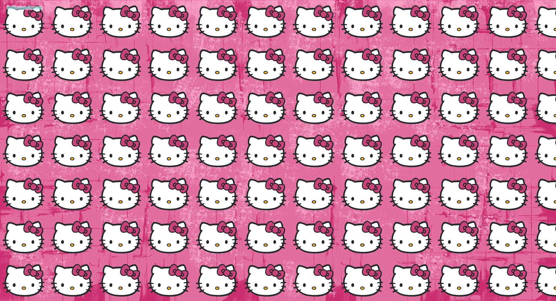 Detail Hello Kitty Pattern Background Nomer 10