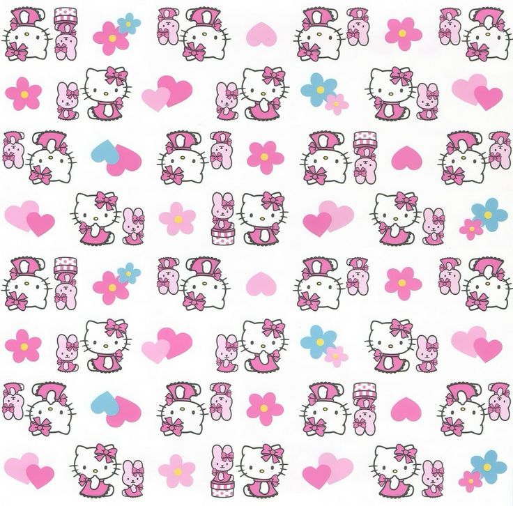 Detail Hello Kitty Pattern Background Nomer 16