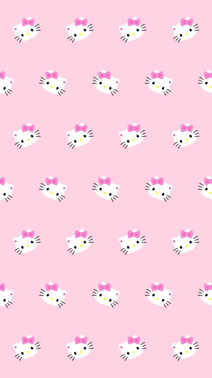 Detail Hello Kitty Pattern Background Nomer 3