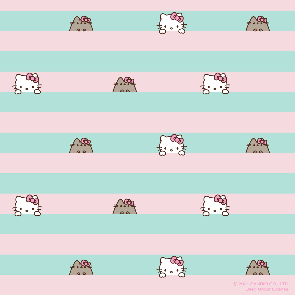 Detail Hello Kitty Pattern Background Nomer 22
