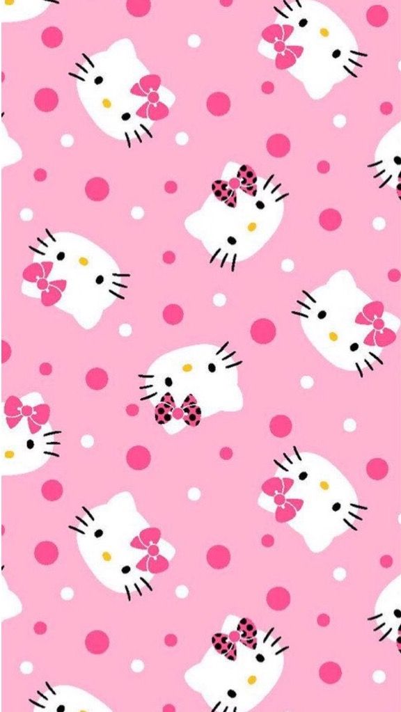 Detail Hello Kitty Pattern Background Nomer 41