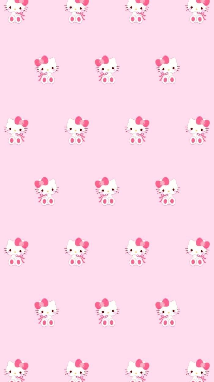 Detail Hello Kitty Pattern Background Nomer 43