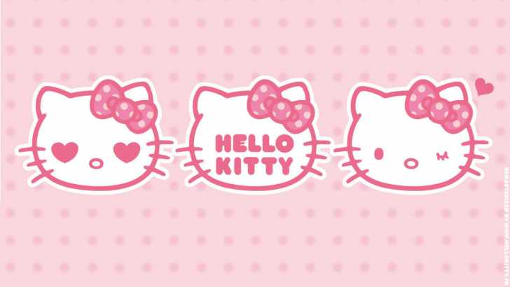 Detail Hello Kitty Pink Background Nomer 24