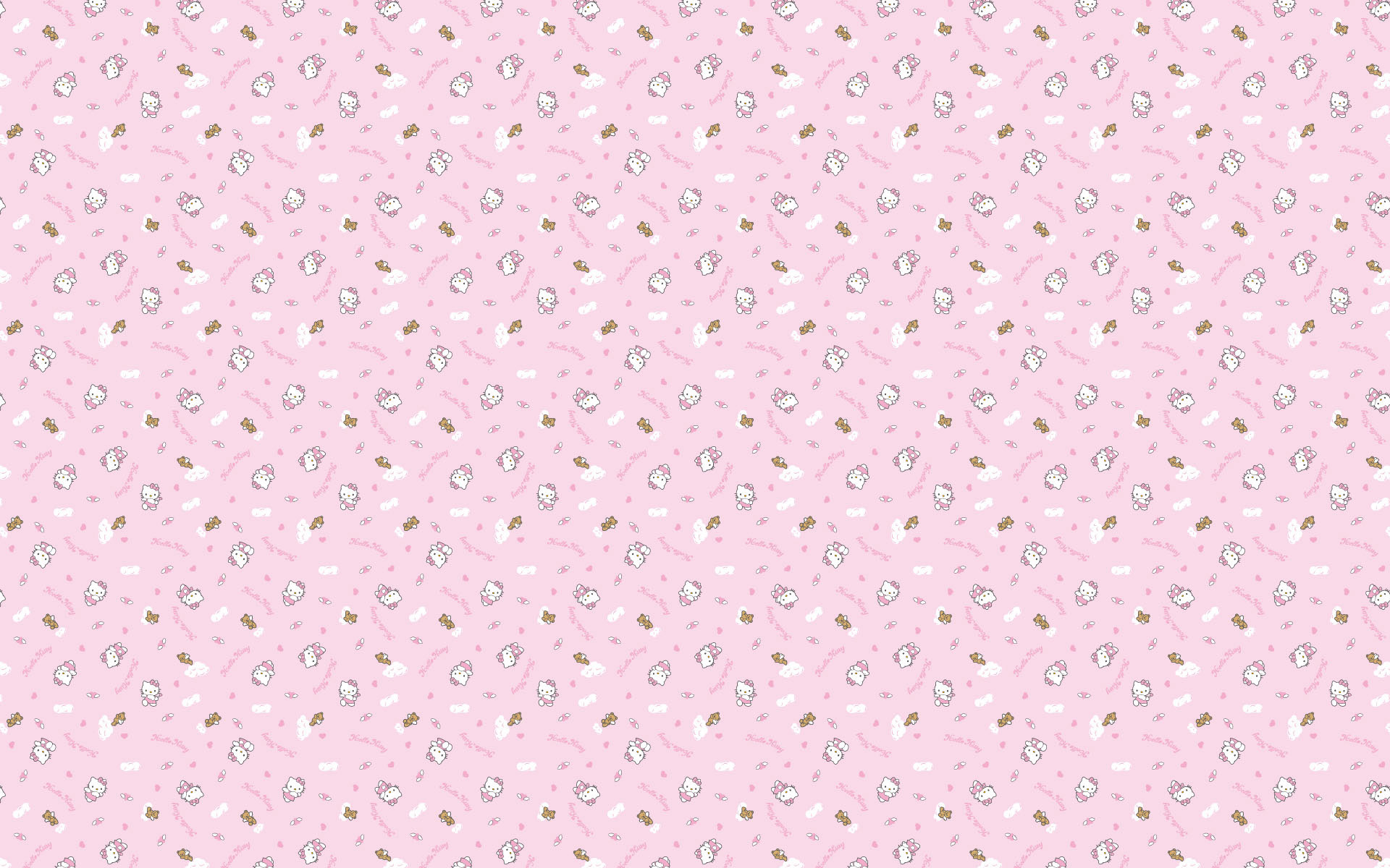 Detail Hello Kitty Pink Background Nomer 34