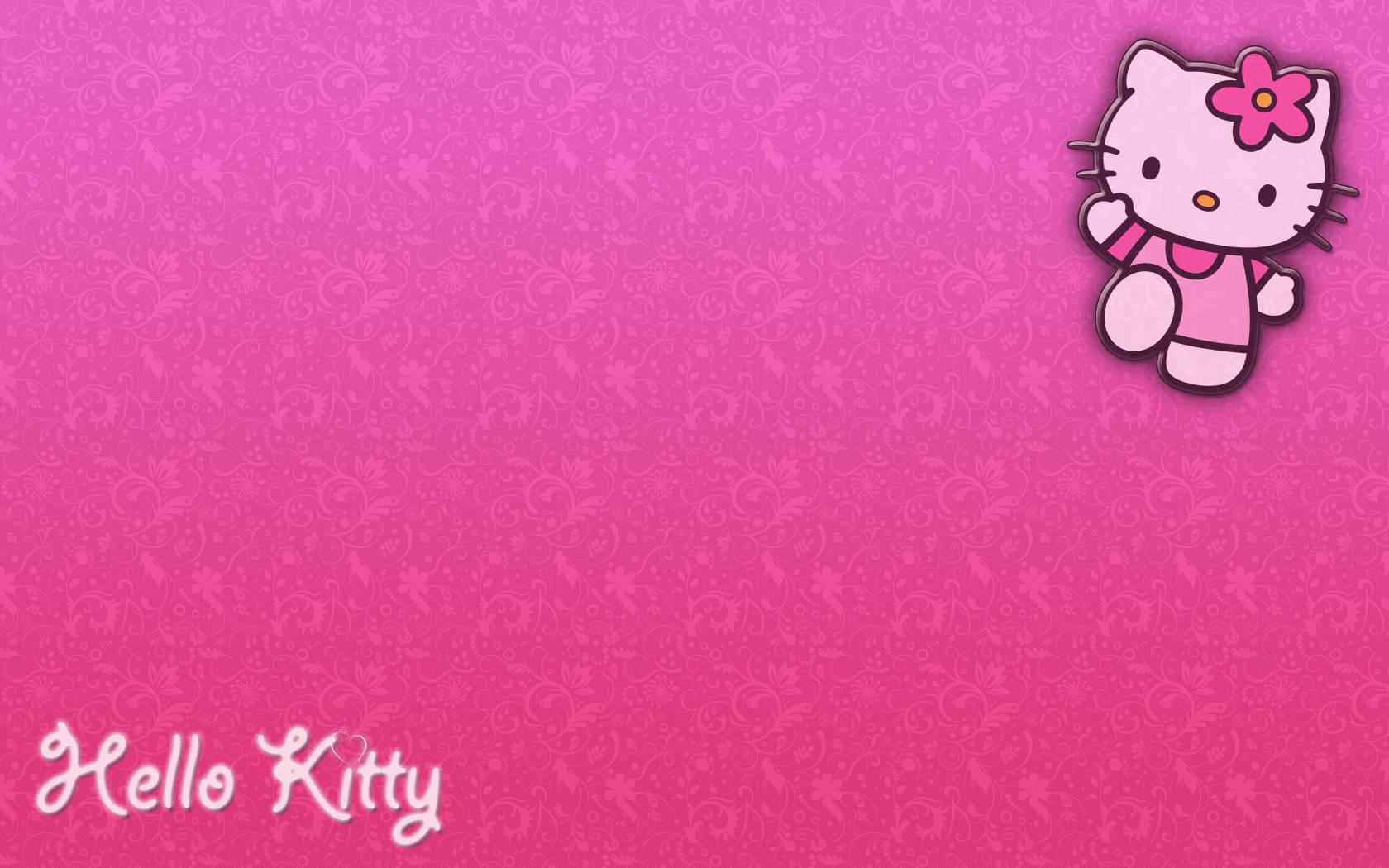 Detail Hello Kitty Pink Background Nomer 37