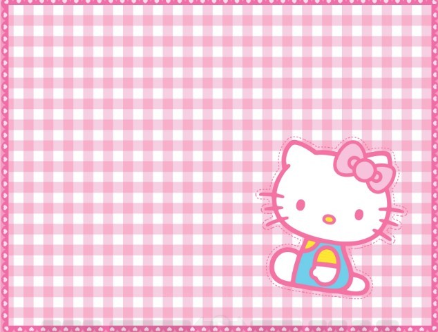 Detail Hello Kitty Pink Background Nomer 43