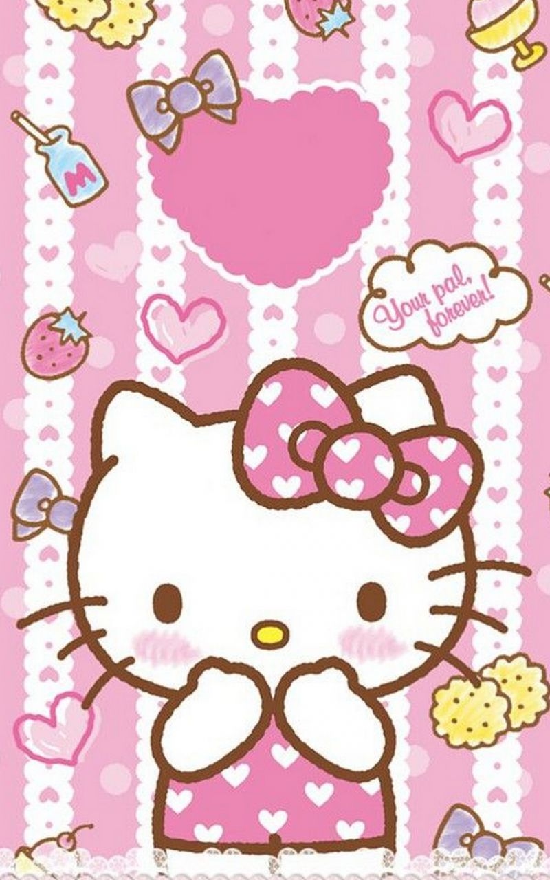 Detail Hello Kitty Pink Cute Nomer 7