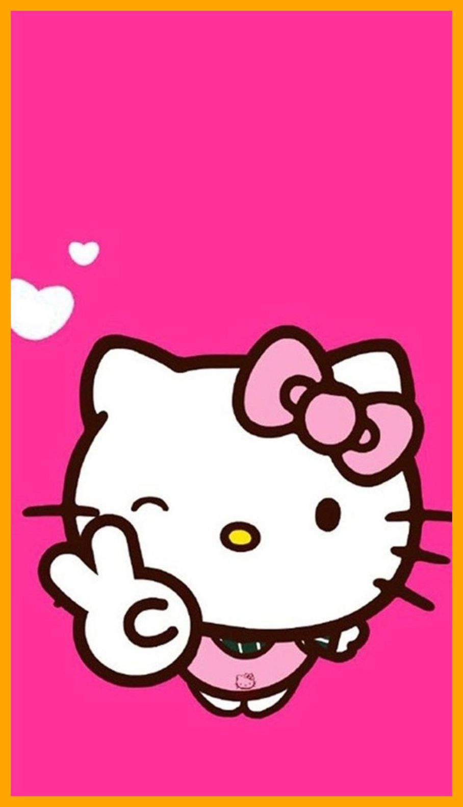 Detail Hello Kitty Pink Cute Wallpaper Nomer 10