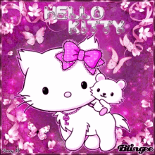 Detail Hello Kitty Pink Cute Wallpaper Nomer 19