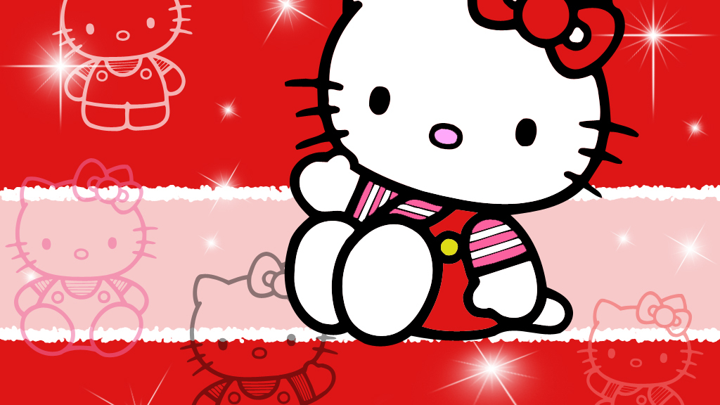 Detail Hello Kitty Pink Cute Wallpaper Nomer 37