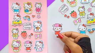 Detail Hello Kitty Stiker Nomer 11