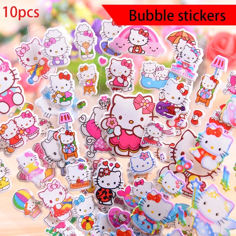 Detail Hello Kitty Stiker Nomer 34