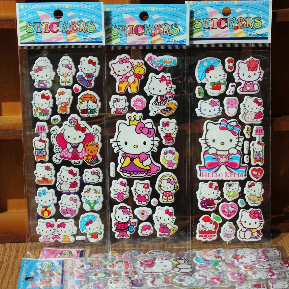 Detail Hello Kitty Stiker Nomer 50