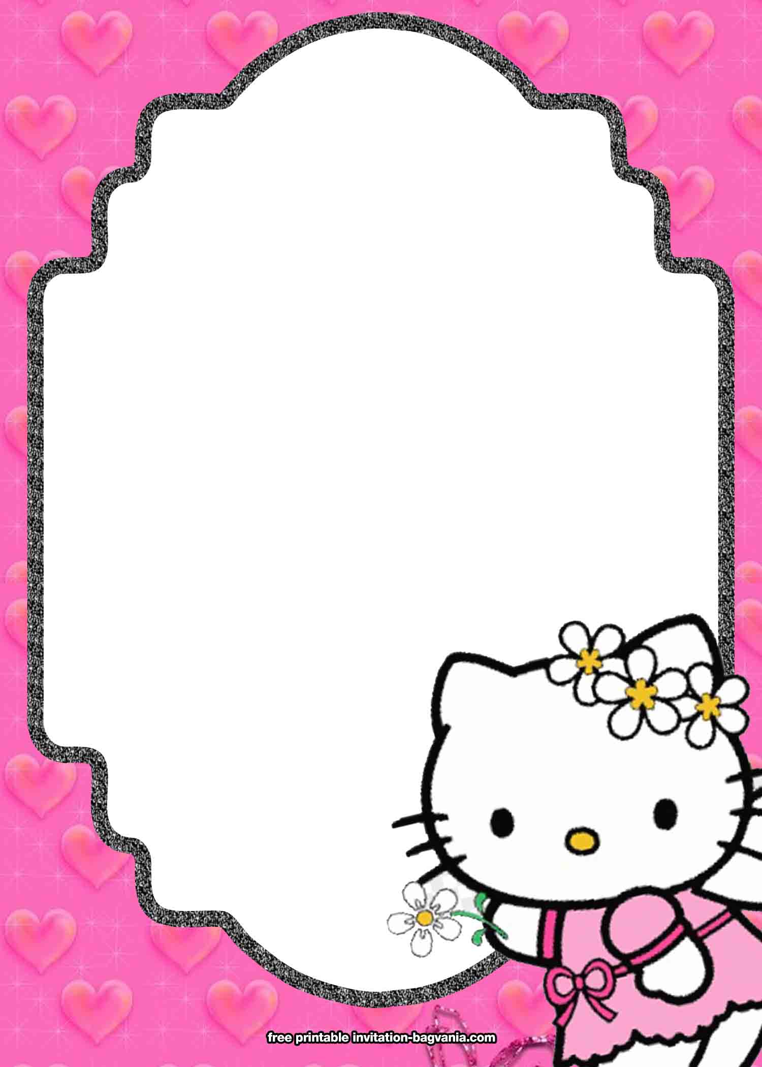 Detail Hello Kitty Template Printable Nomer 12