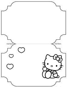 Detail Hello Kitty Template Printable Nomer 19
