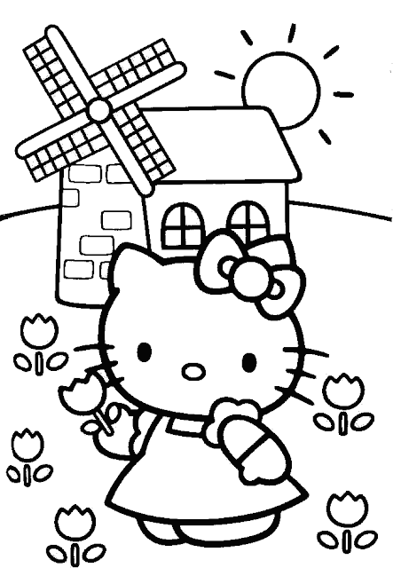Detail Hello Kitty Template Printable Nomer 30