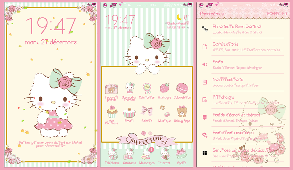 Detail Hello Kitty Themes For Android Nomer 2