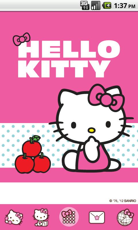 Detail Hello Kitty Themes For Android Nomer 11