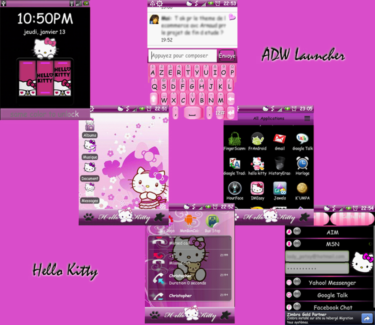 Detail Hello Kitty Themes For Android Nomer 14