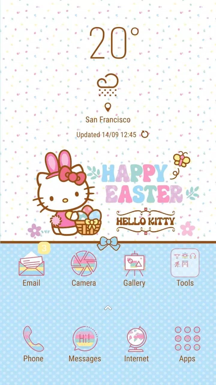 Detail Hello Kitty Themes For Android Nomer 16