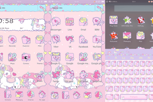 Detail Hello Kitty Themes For Android Nomer 26