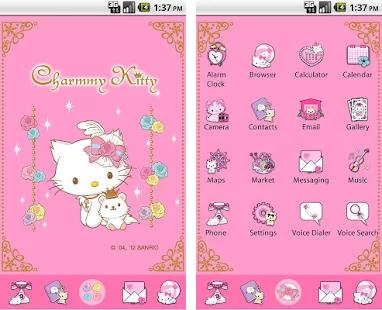 Detail Hello Kitty Themes For Android Nomer 3