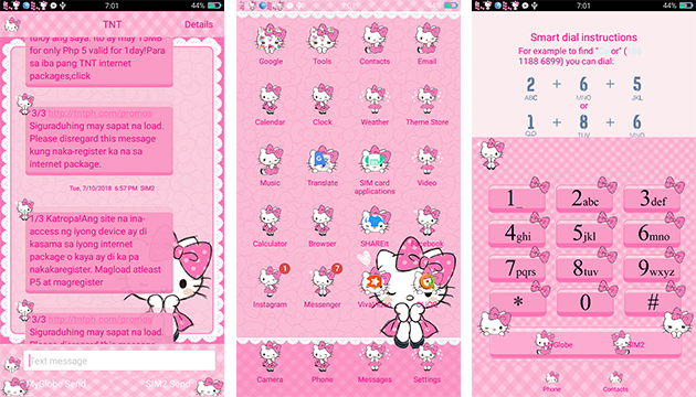 Detail Hello Kitty Themes For Android Nomer 39