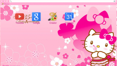 Detail Hello Kitty Themes Free Nomer 30