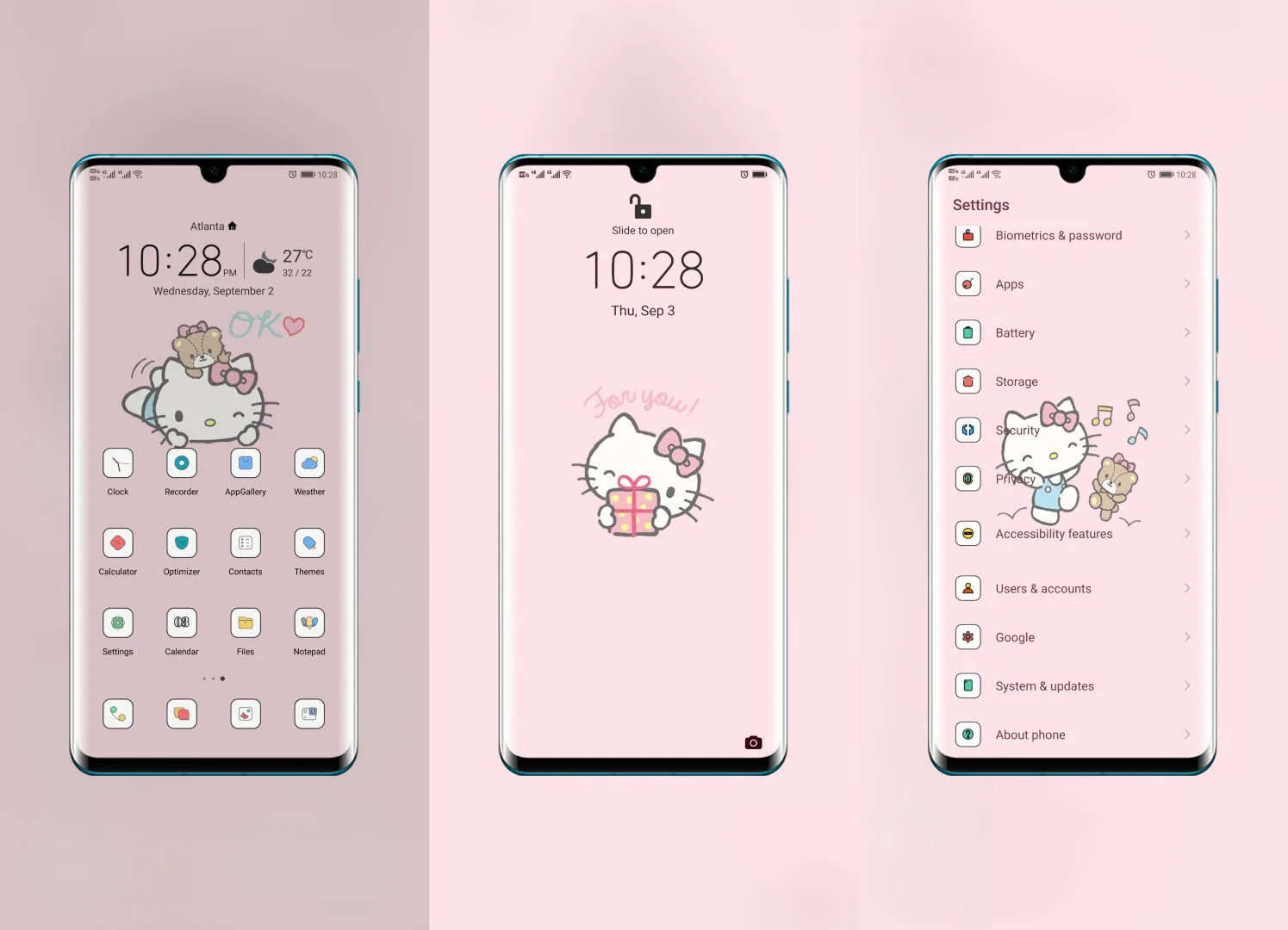 Detail Hello Kitty Themes Free Nomer 7