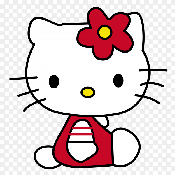Detail Hello Kitty Transparent Nomer 24
